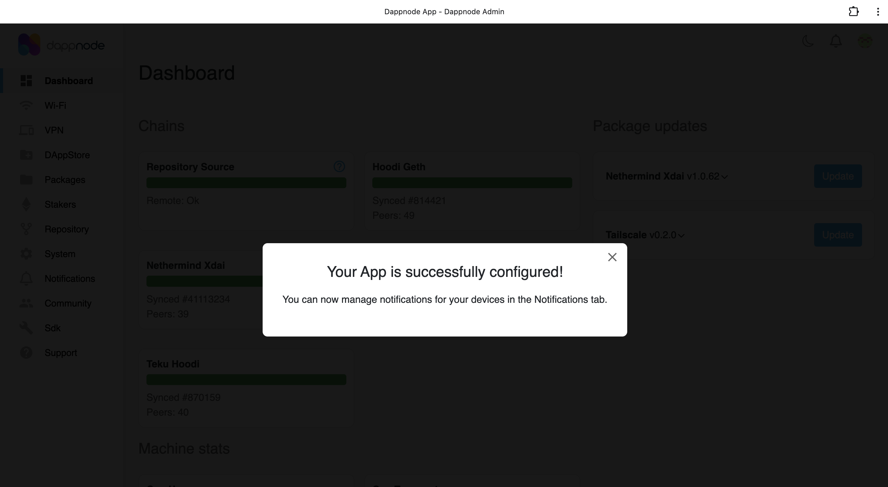 app-installed