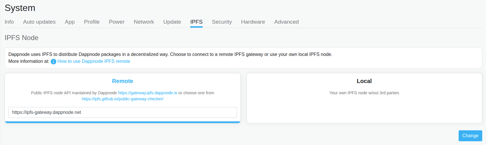 ipfs-remote-node